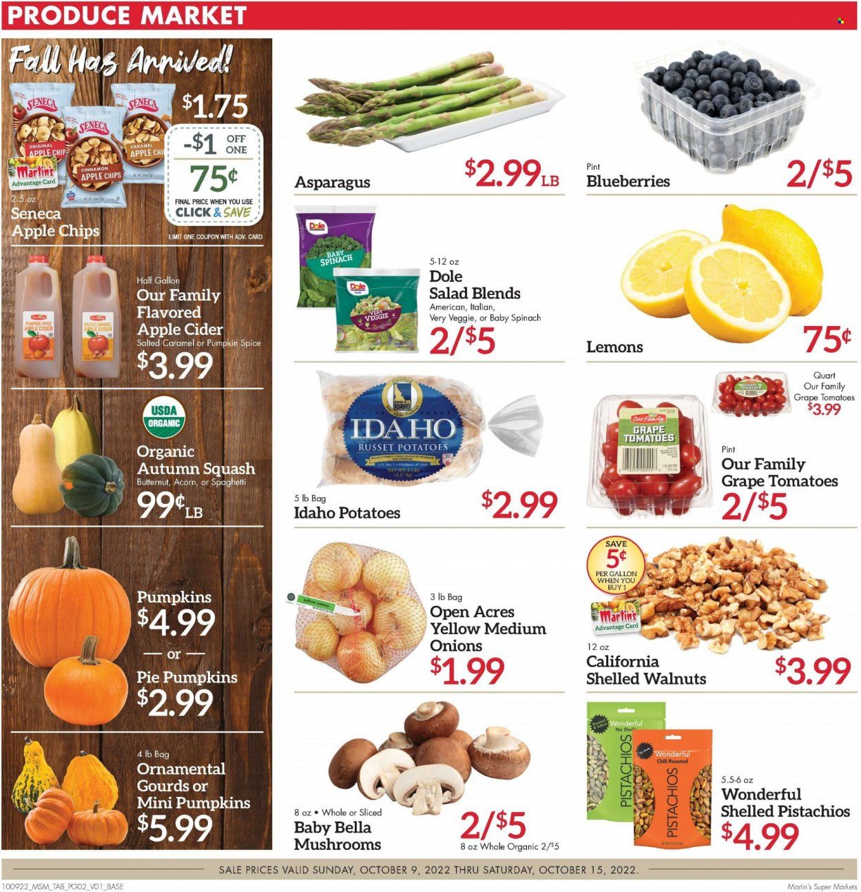 Martin’s (IN, MI) Weekly Ad Flyer Specials October 9 to October 15, 2022