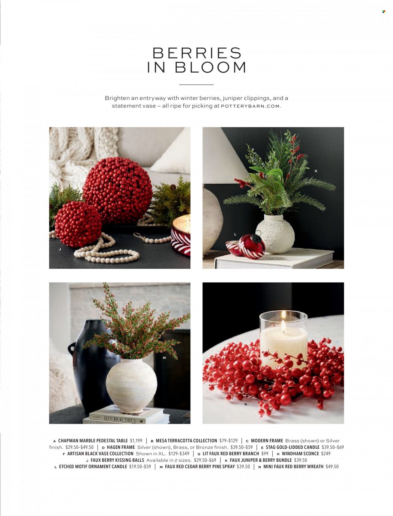 Pottery Barn Promotions & Flyer Specials December 2022