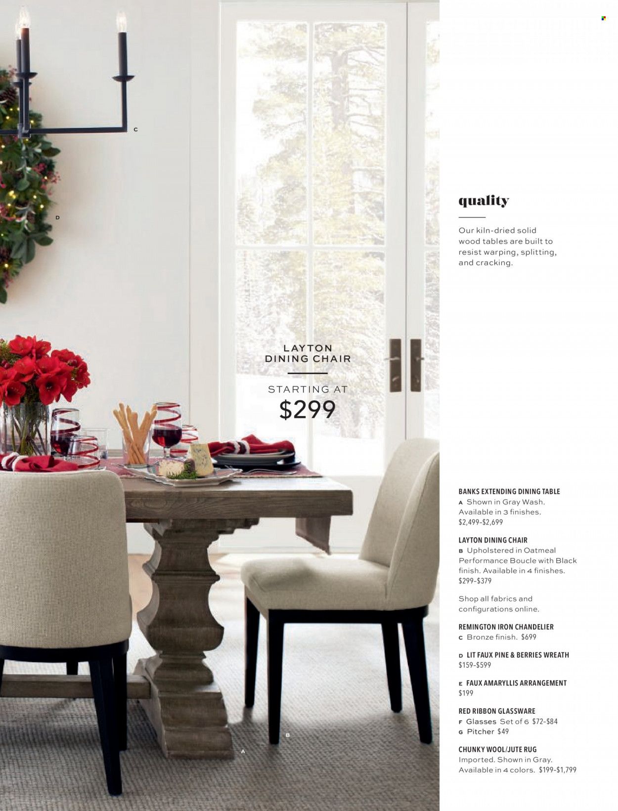 Pottery Barn Promotions & Flyer Specials December 2022