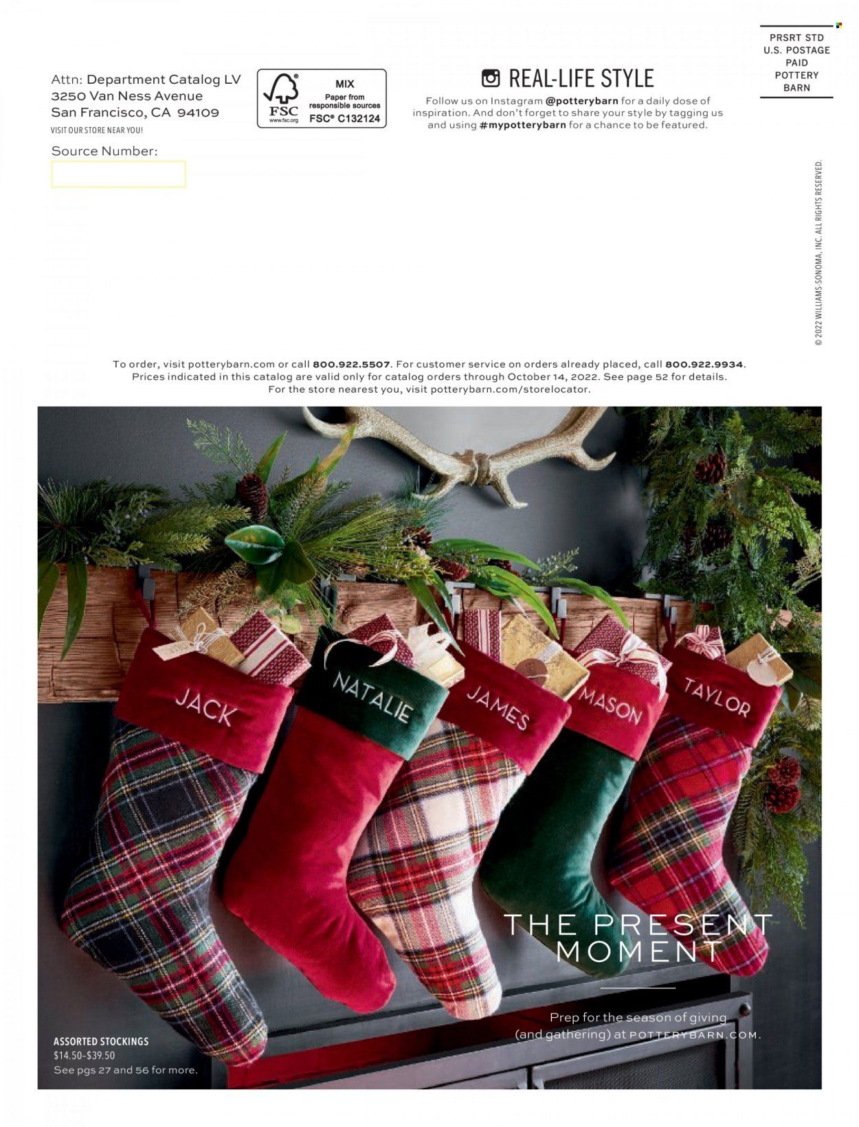 Pottery Barn Promotions & Flyer Specials December 2022