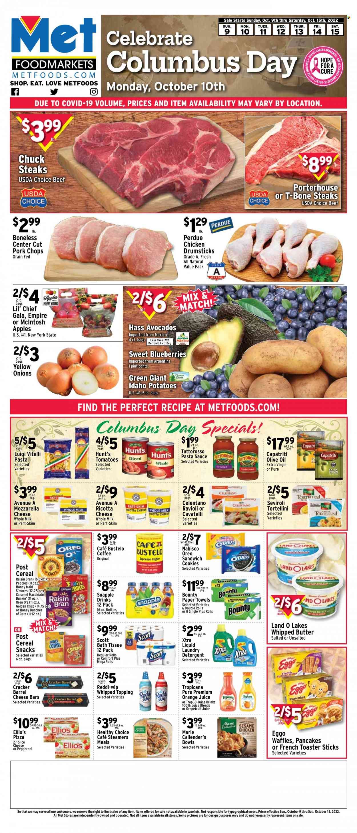 Met Foodmarkets Weekly Ad Flyer Specials October 9 to October 15, 2022