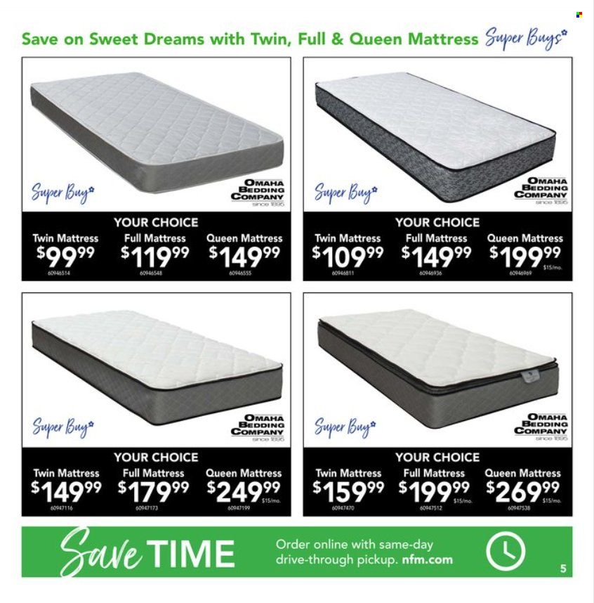 Nebraska Furniture Mart (IA, KS, NE, TX) Weekly Ad Flyer Specials October 7 to October 11, 2022