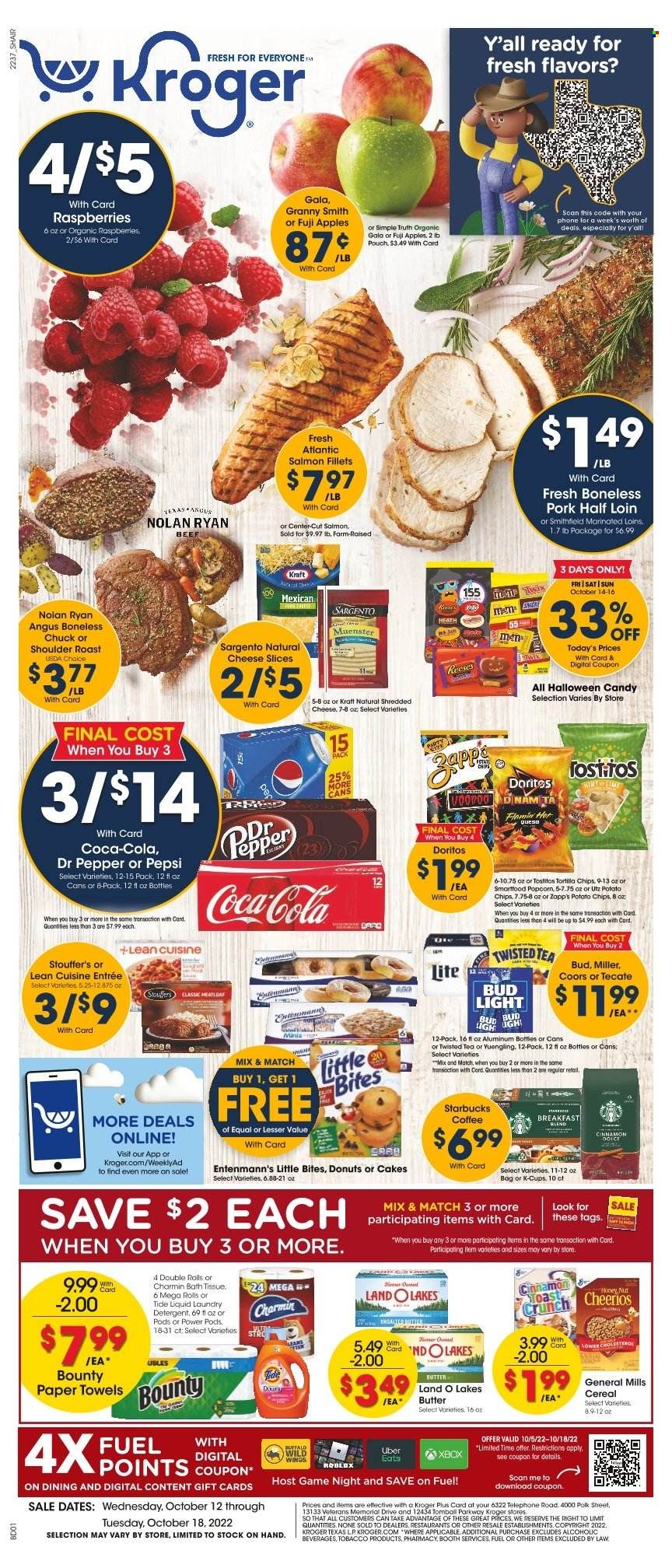 Kroger (GA, IL, LA, MI, OK, SC, TN, TX, VA) Weekly Ad Flyer Specials October 12 to October 18, 2022