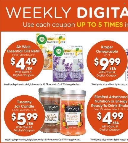 Kroger (GA, IL, LA, MI, OK, SC, TN, TX, VA) Weekly Ad Flyer Specials October 12 to October 18, 2022