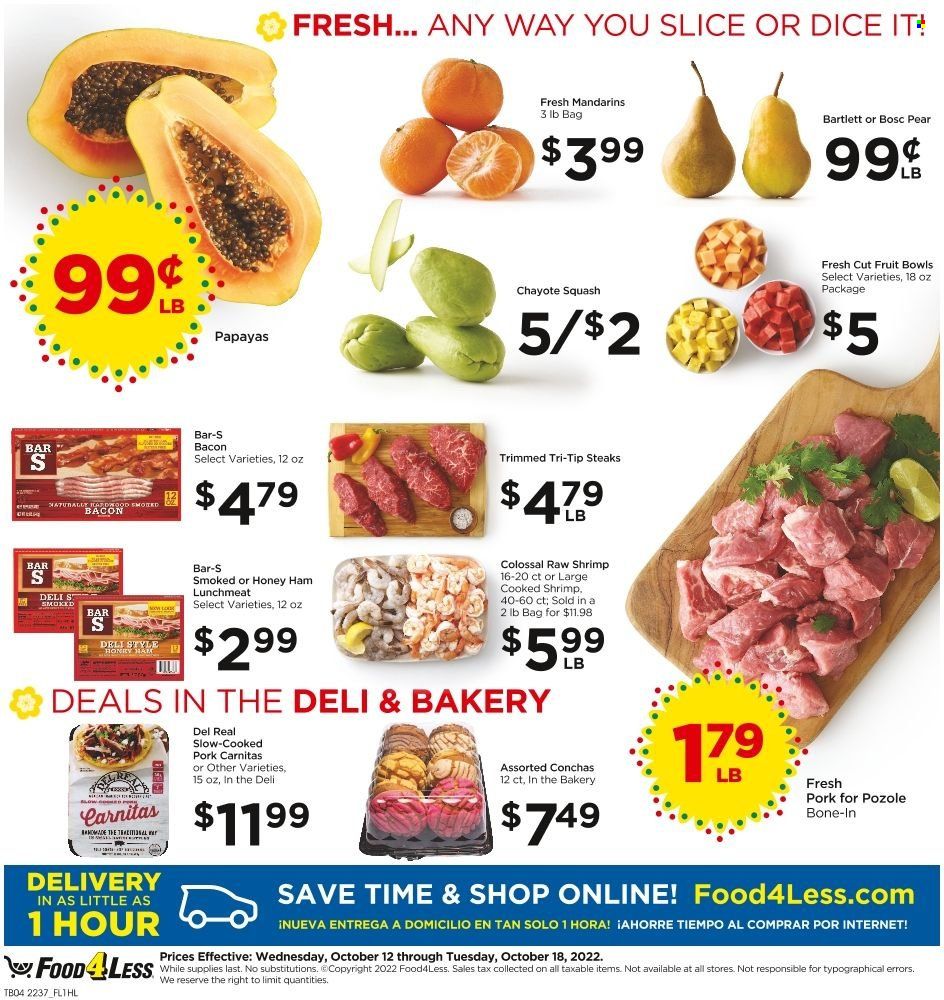 Food 4 Less (CA) Weekly Ad Flyer Specials October 12 to October 18, 2022