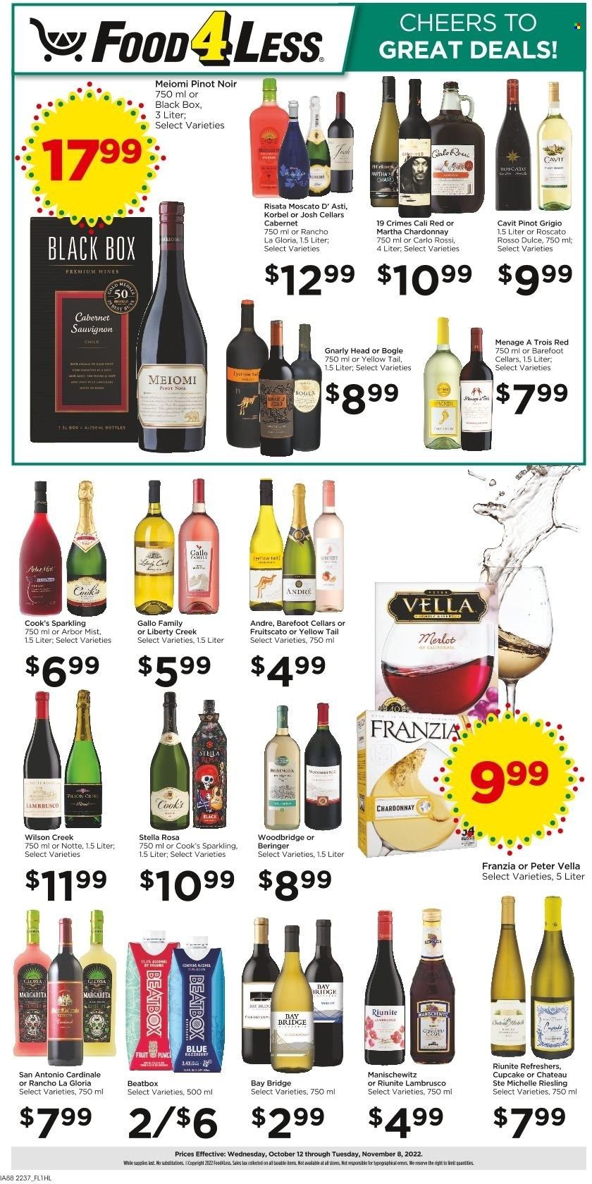 Food 4 Less (CA) Weekly Ad Flyer Specials October 12 to November 8, 2022