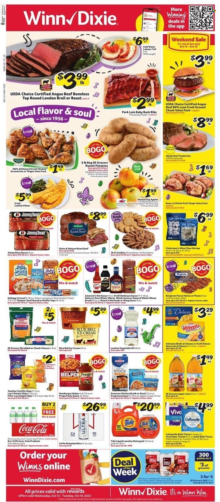 Winn Dixie (AL, FL, GA, LA) Weekly Ad Flyer Specials October 12 to October 18, 2022