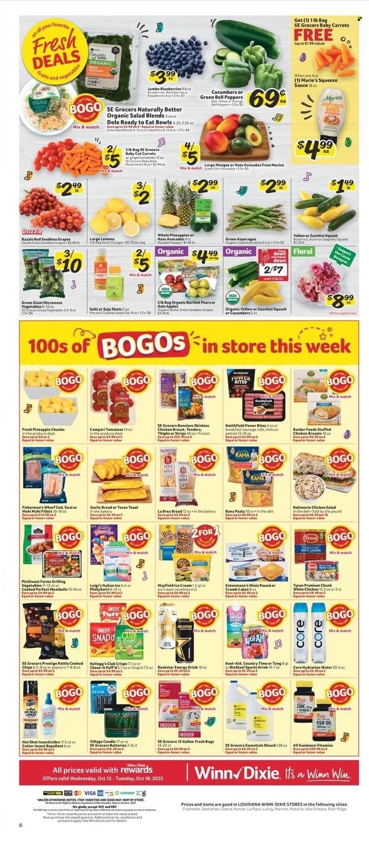 Winn Dixie (AL, FL, GA, LA) Weekly Ad Flyer Specials October 12 to October 18, 2022