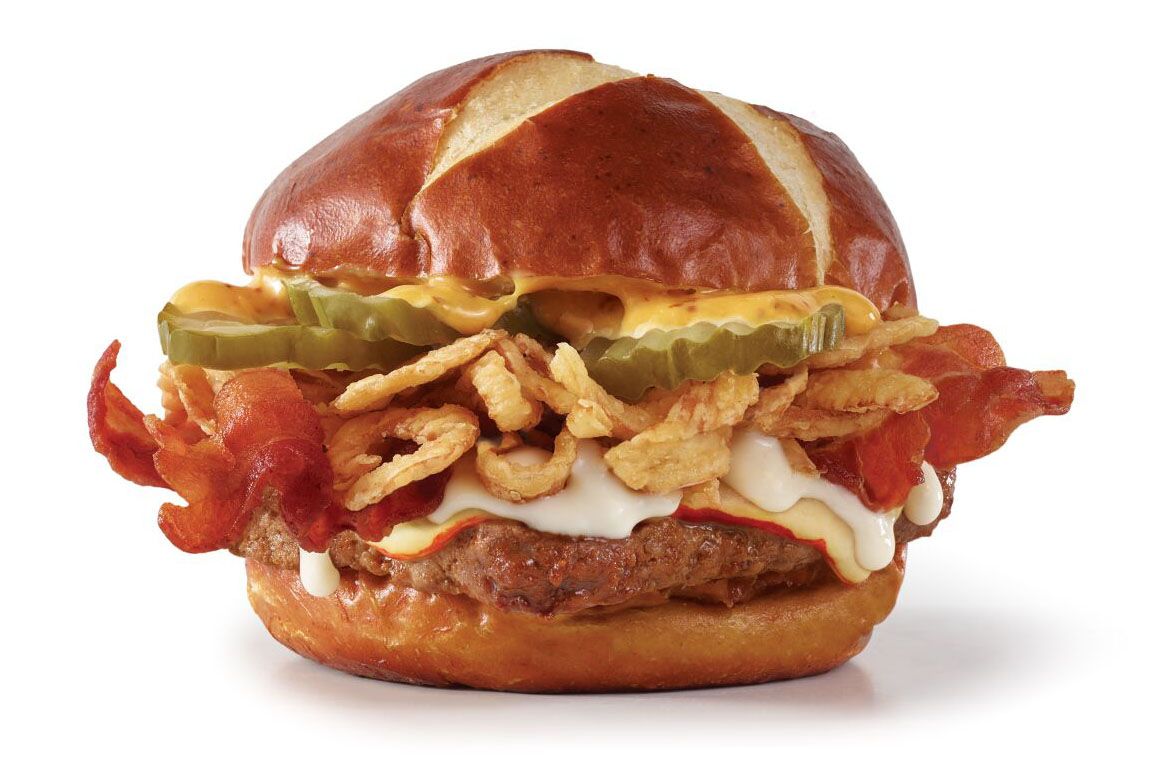 The Returning Pretzel Bacon Pub Cheeseburger Lands at Wendy’s for a Short Time Only The Returning Pretzel Bacon Pub Cheeseburger Lands at Wendy’s for a Short Time Only