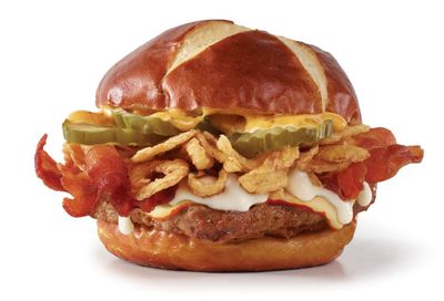 The Returning Pretzel Bacon Pub Cheeseburger Lands at Wendy’s for a Short Time Only