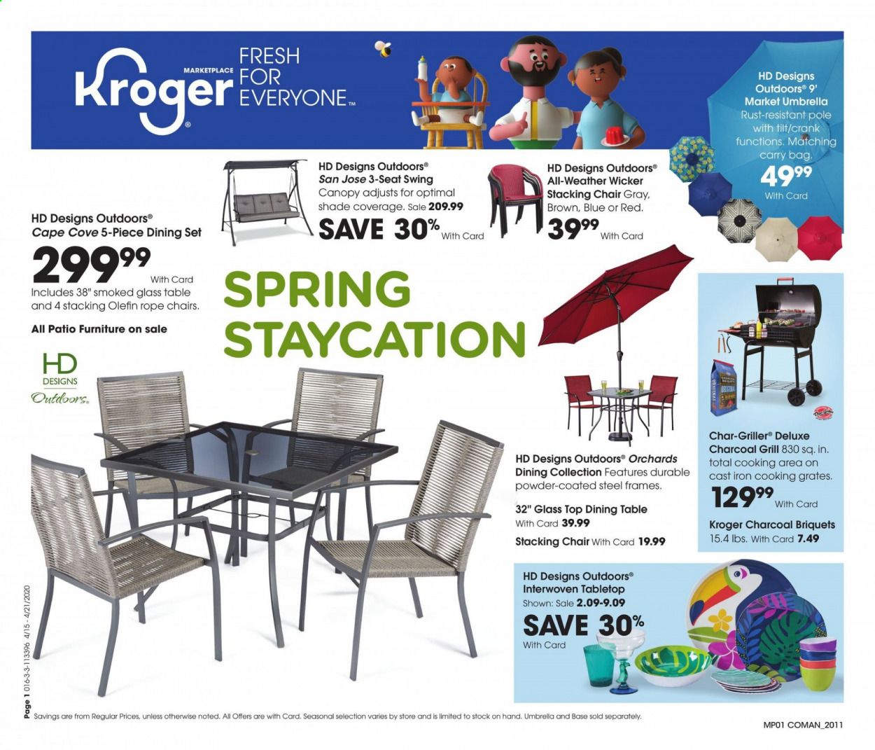 Kroger Marketplace Weekly Ad & Flyer April 15 to 21