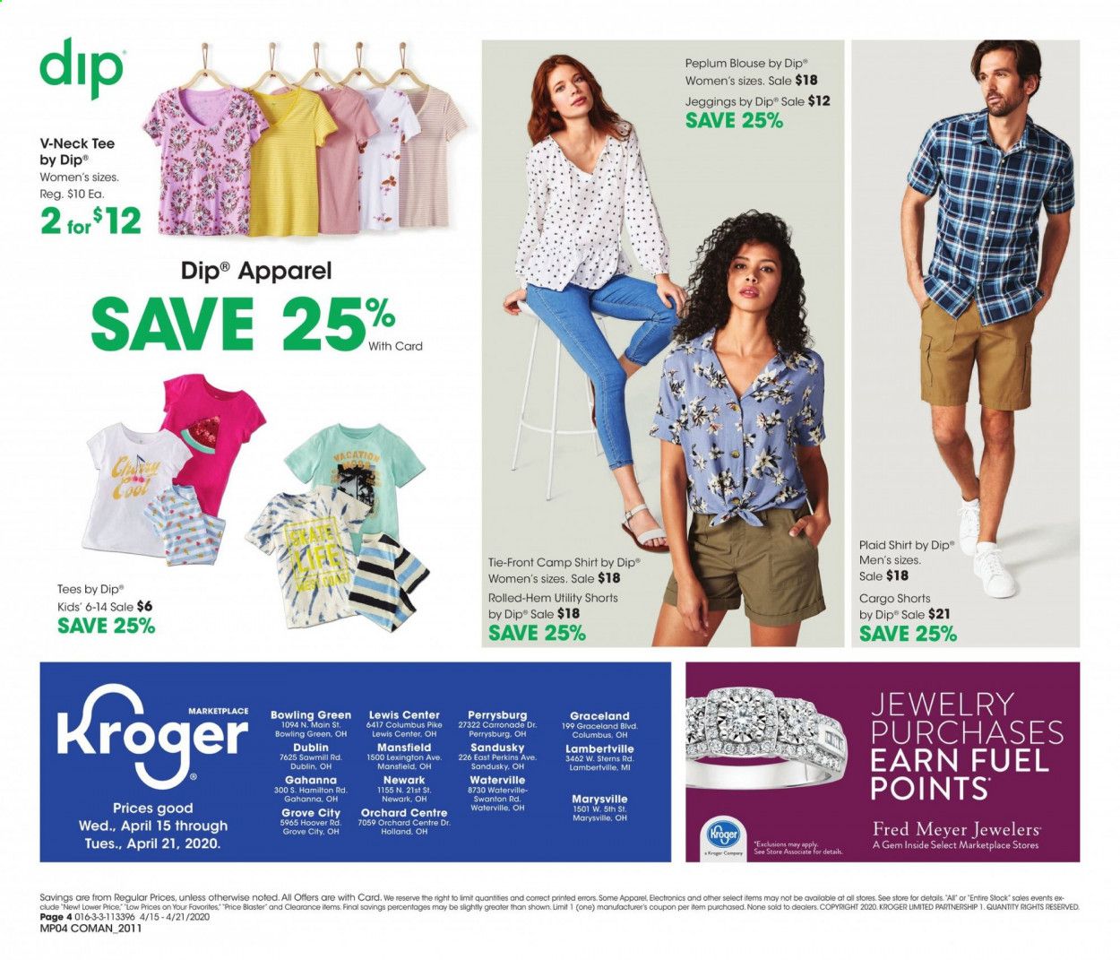 Kroger Marketplace Weekly Ad & Flyer April 15 to 21
