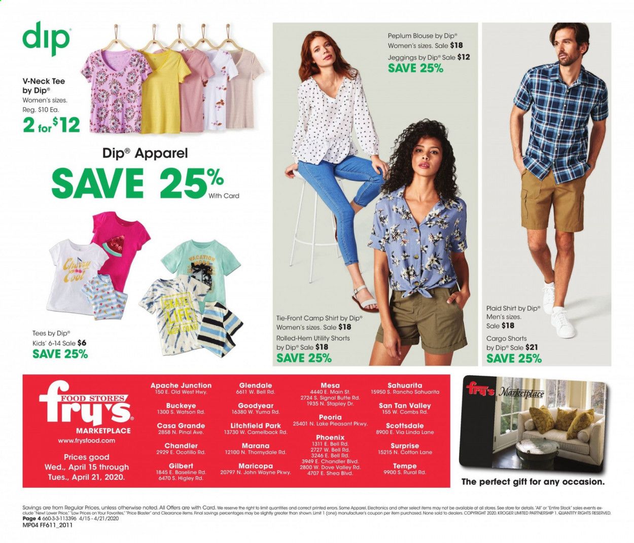 Fry’s Weekly Ad & Flyer April 15 to 21