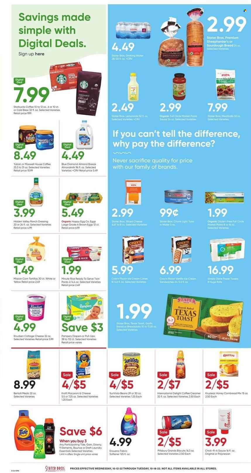 Stater Bros. (CA) Weekly Ad Flyer Specials October 12 to October 18, 2022