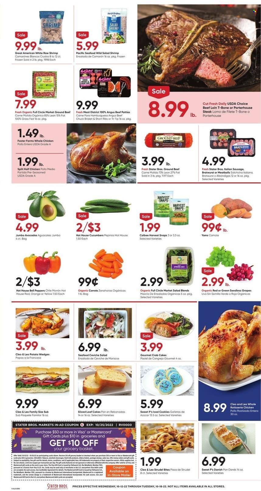 Stater Bros. (CA) Weekly Ad Flyer Specials October 12 to October 18, 2022