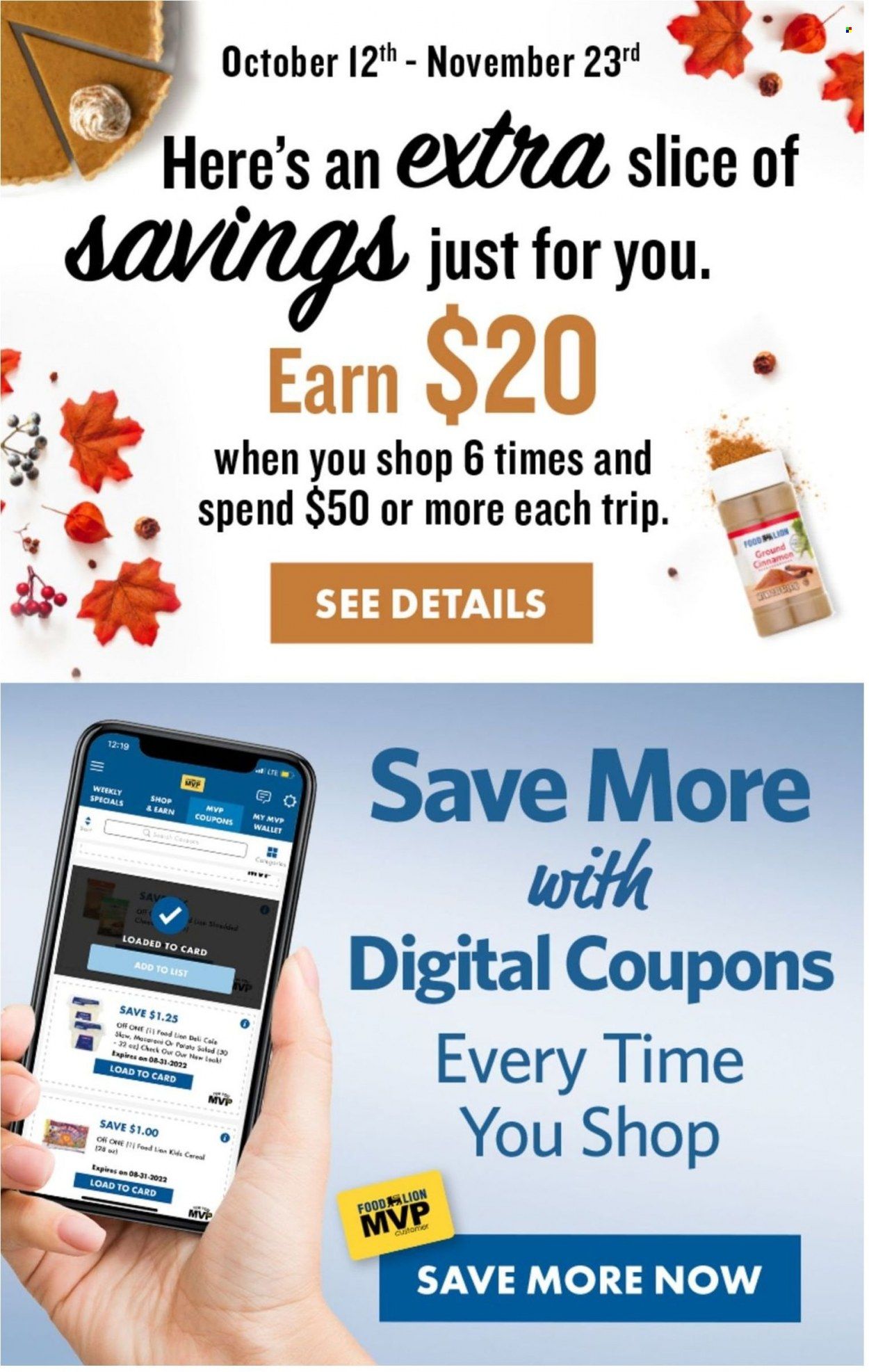 Food Lion (SC) Weekly Ad Flyer Specials October 12 to October 18, 2022