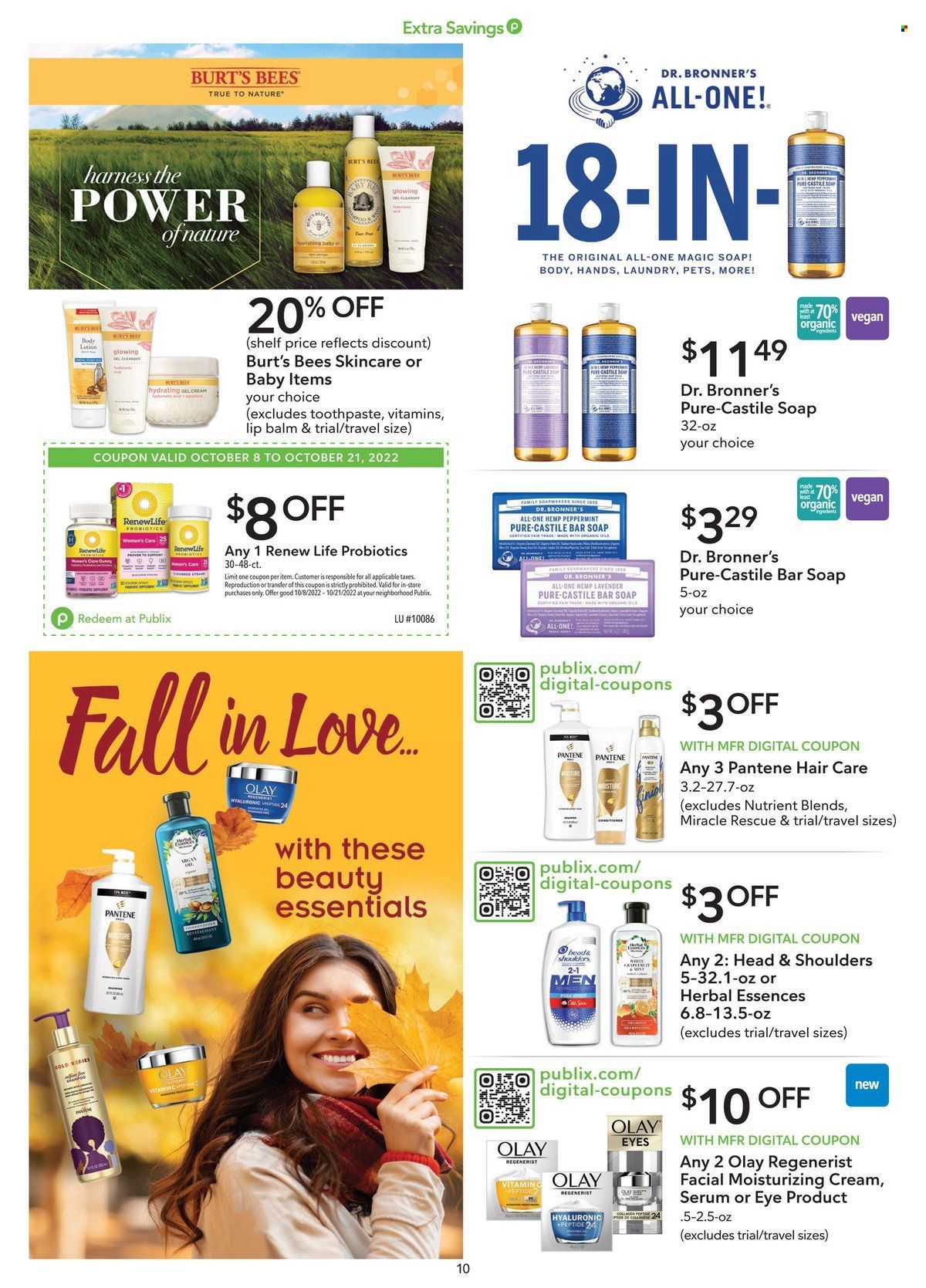 Publix (AL, FL, GA, NC, SC, TN) Weekly Ad Flyer Specials October 8 to October 21, 2022