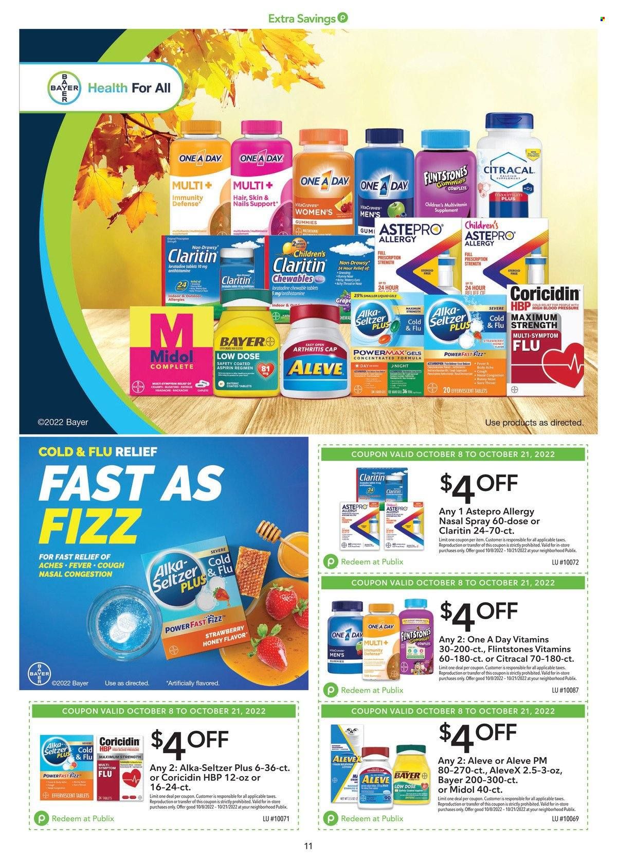 Publix (AL, FL, GA, NC, SC, TN) Weekly Ad Flyer Specials October 8 to October 21, 2022