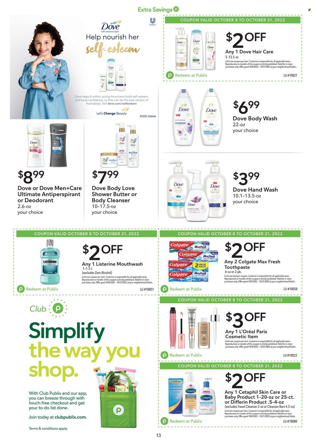 Publix (AL, FL, GA, NC, SC, TN) Weekly Ad Flyer Specials October 8 to October 21, 2022