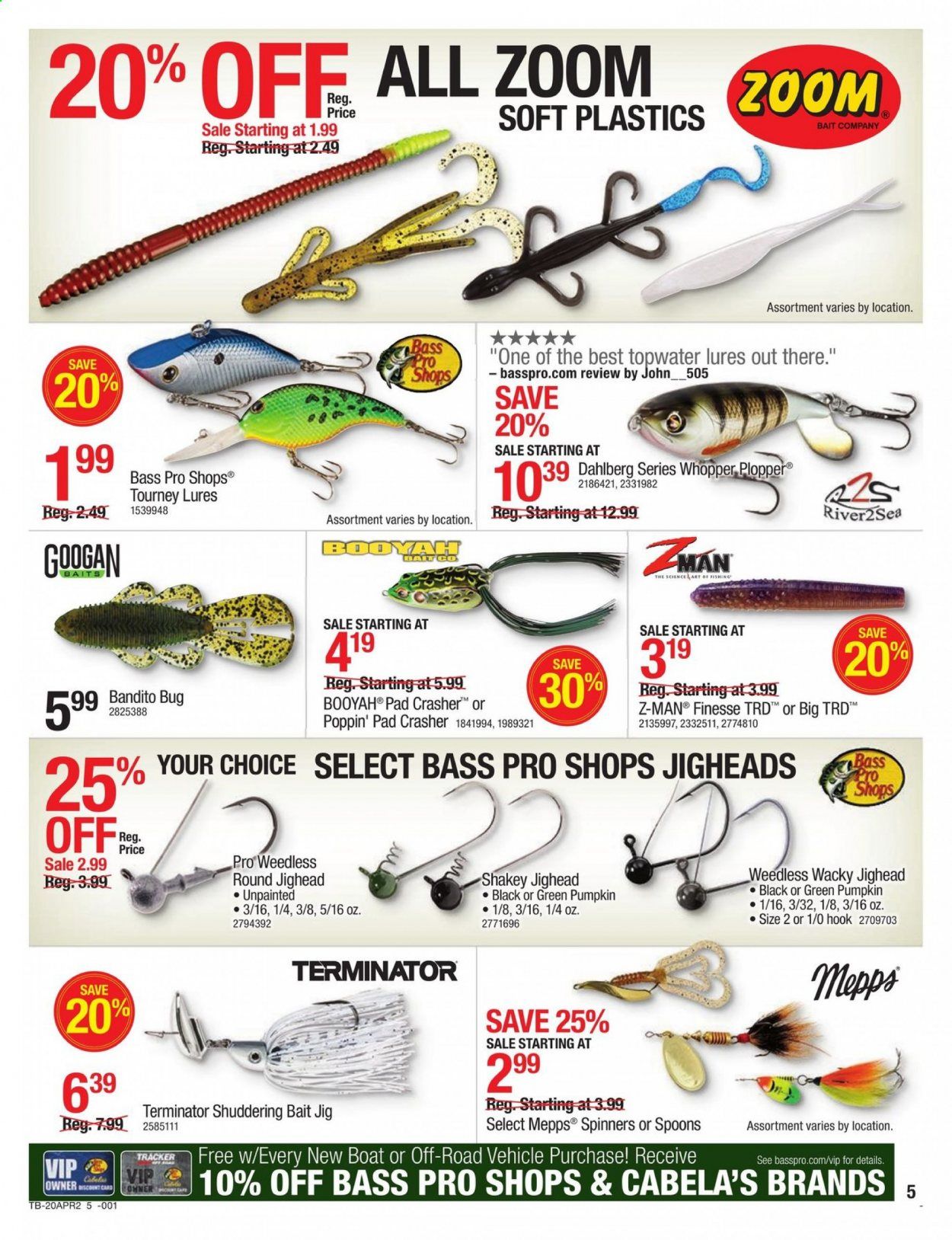 Cabela's Weekly Ad & Flyer April 16 to 29