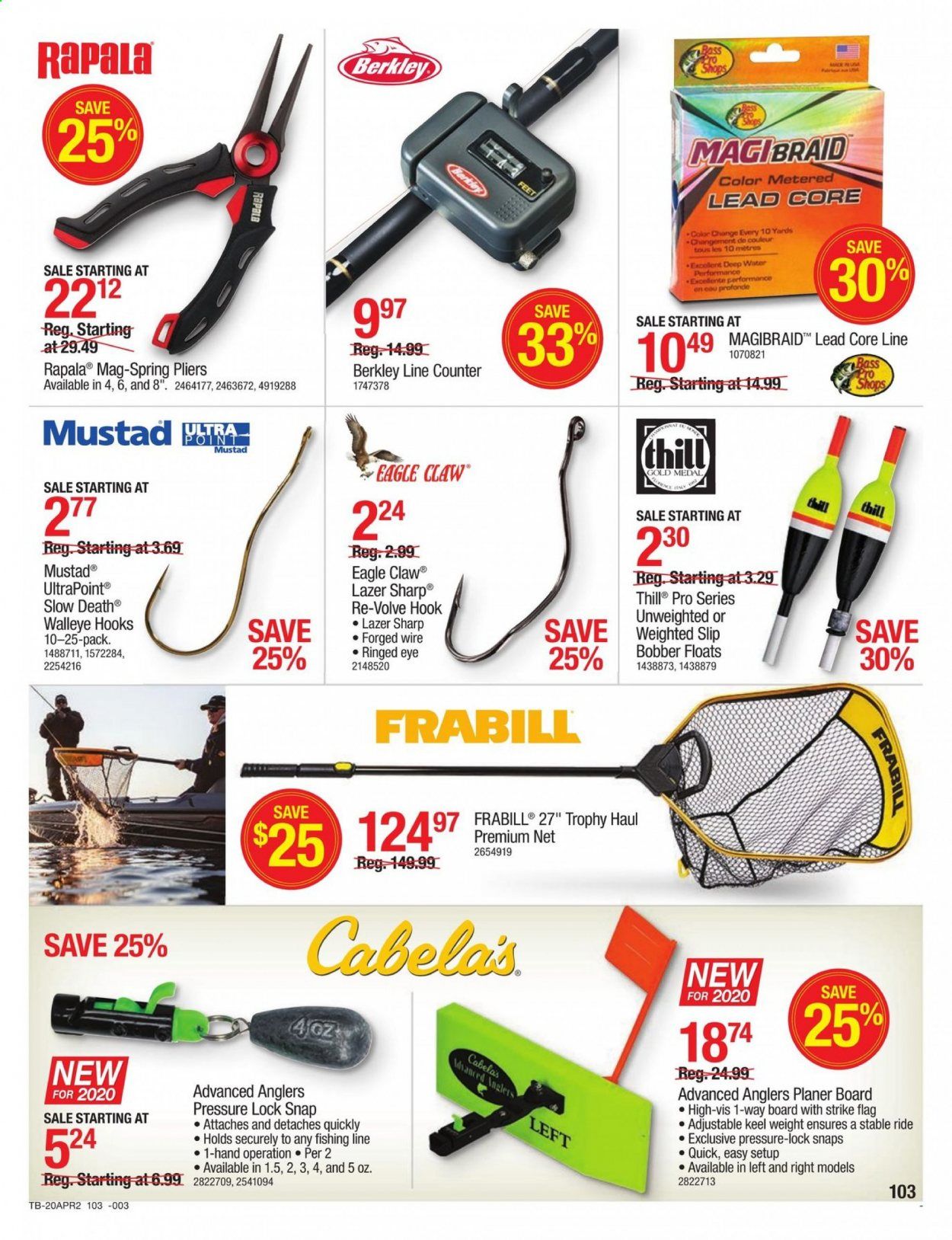 Cabela's Weekly Ad & Flyer April 16 to 29