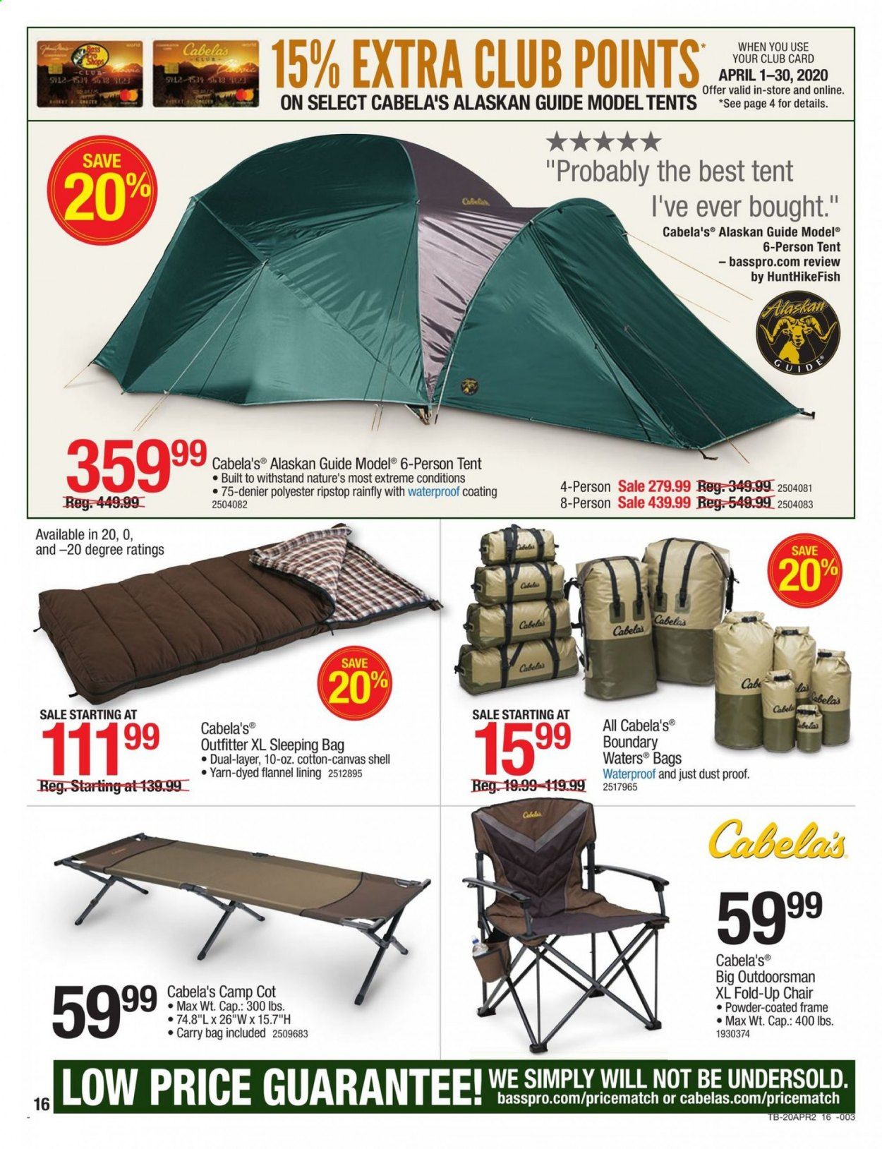 Cabela's Weekly Ad & Flyer April 16 to 29