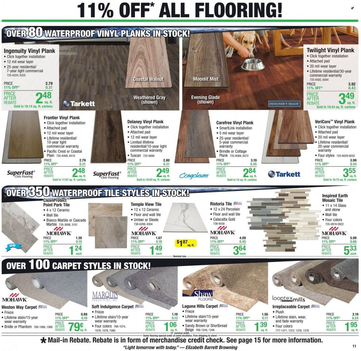 Menards Weekly Ad Flyer Specials October 13 to October 23, 2022