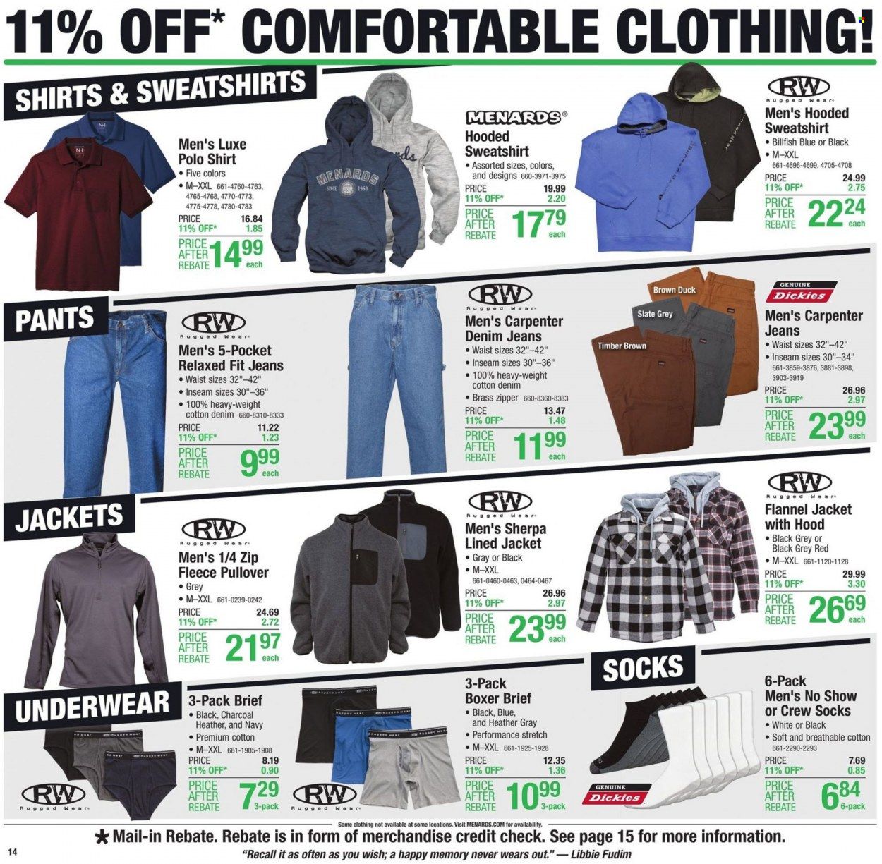Menards Weekly Ad Flyer Specials October 13 to October 23, 2022