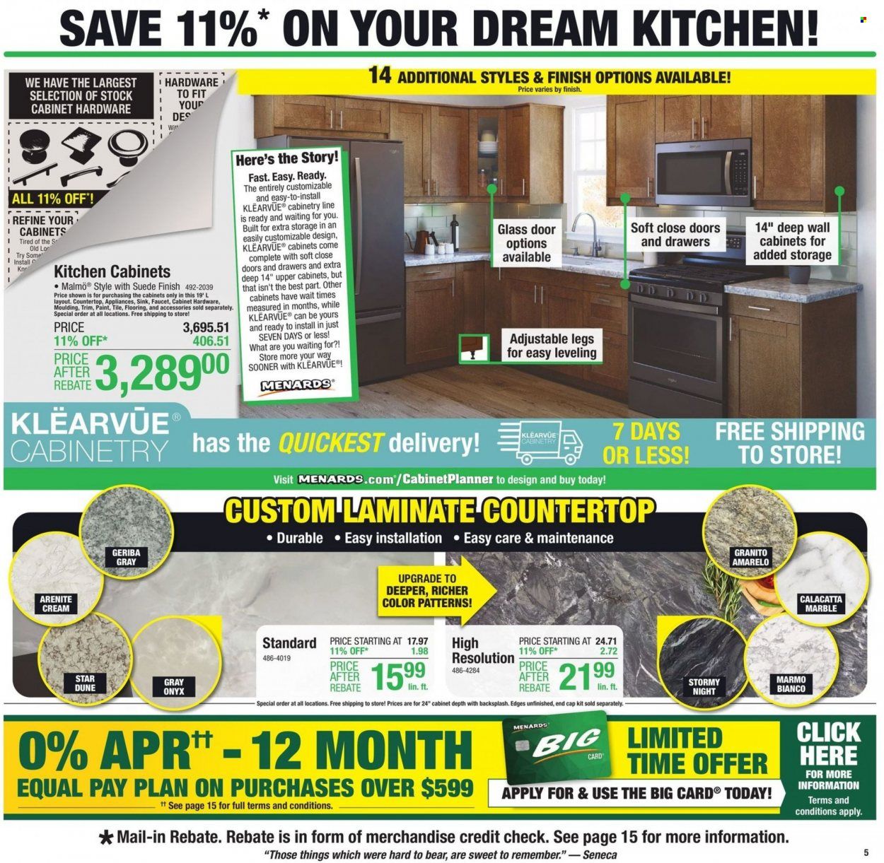 Menards Weekly Ad Flyer Specials October 13 to October 23, 2022