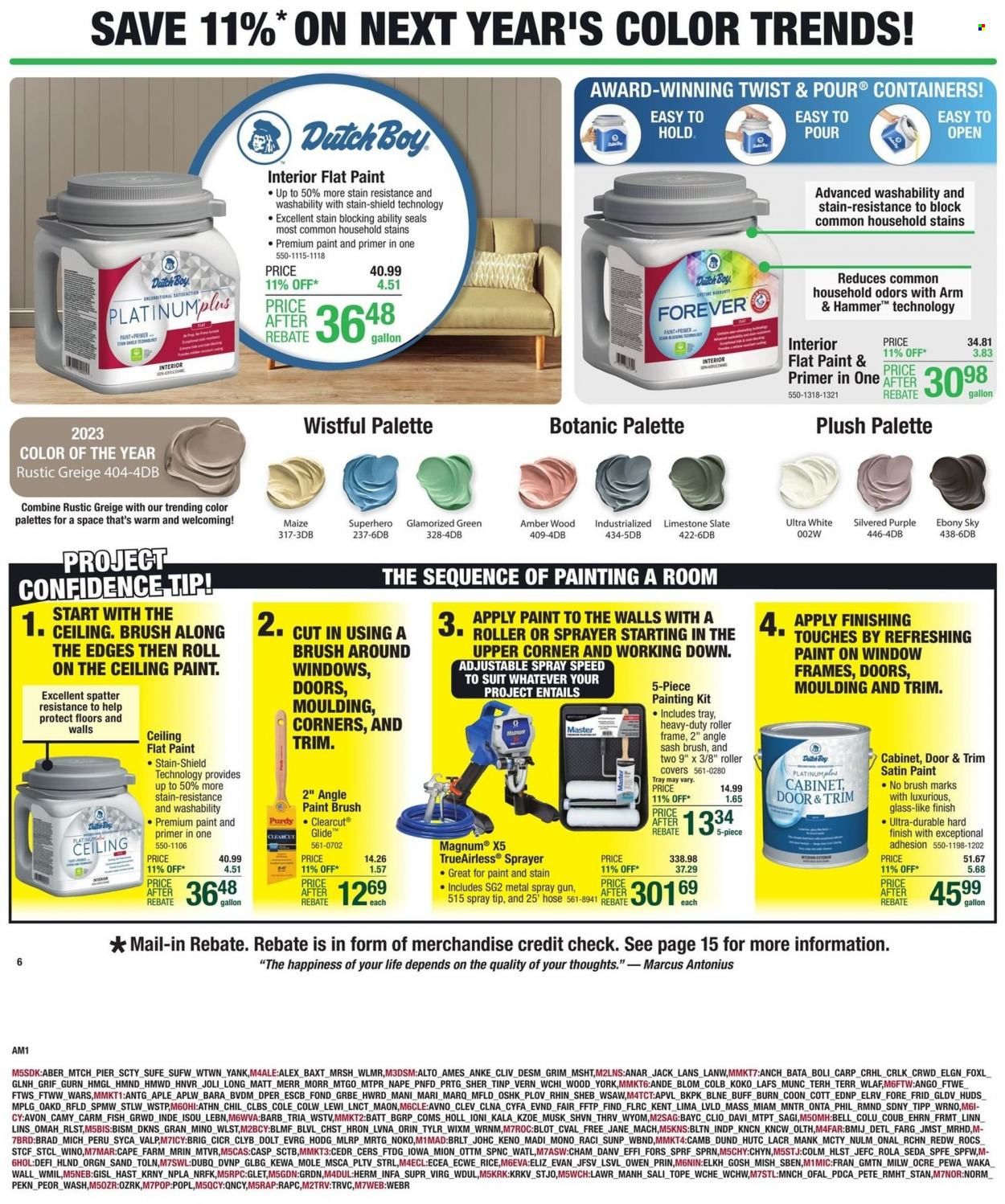 Menards Weekly Ad Flyer Specials October 13 to October 23, 2022