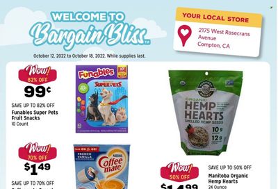 Grocery Outlet (CA, ID, OR, PA, WA) Weekly Ad Flyer Specials October 12 to October 18, 2022