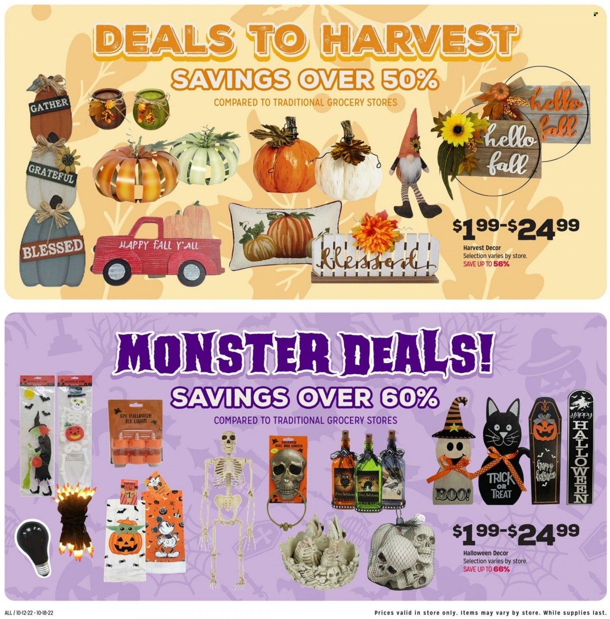 Grocery Outlet (CA, ID, OR, PA, WA) Weekly Ad Flyer Specials October 12 to October 18, 2022