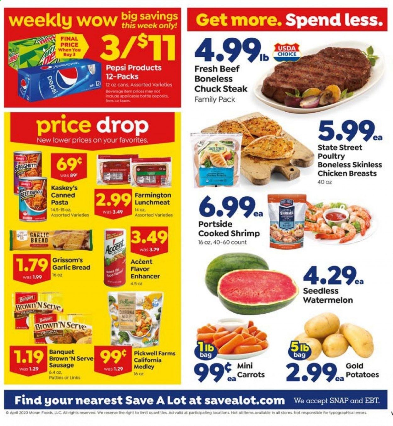 Save a Lot Weekly Ad & Flyer April 15 to 21