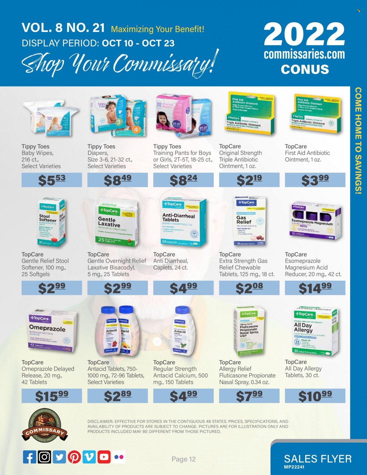 Commissary Weekly Ad Flyer Specials October 10 to October 23, 2022