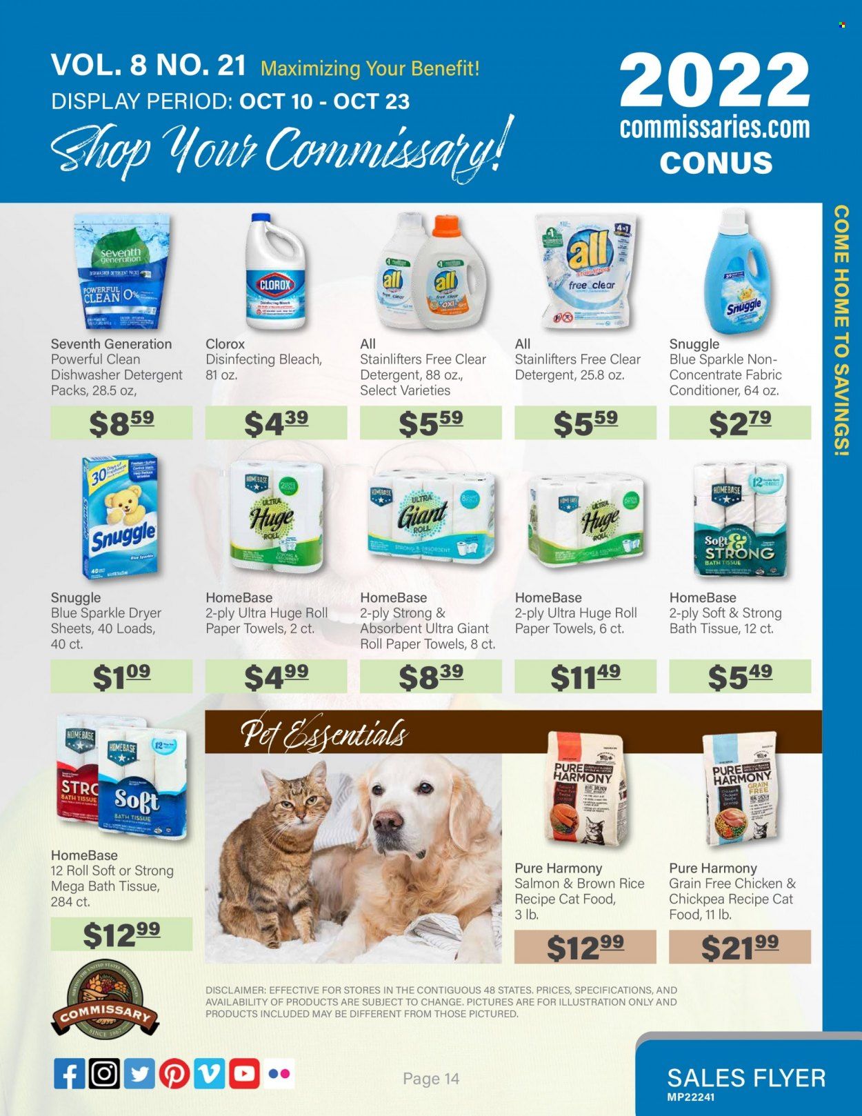 Commissary Weekly Ad Flyer Specials October 10 to October 23, 2022