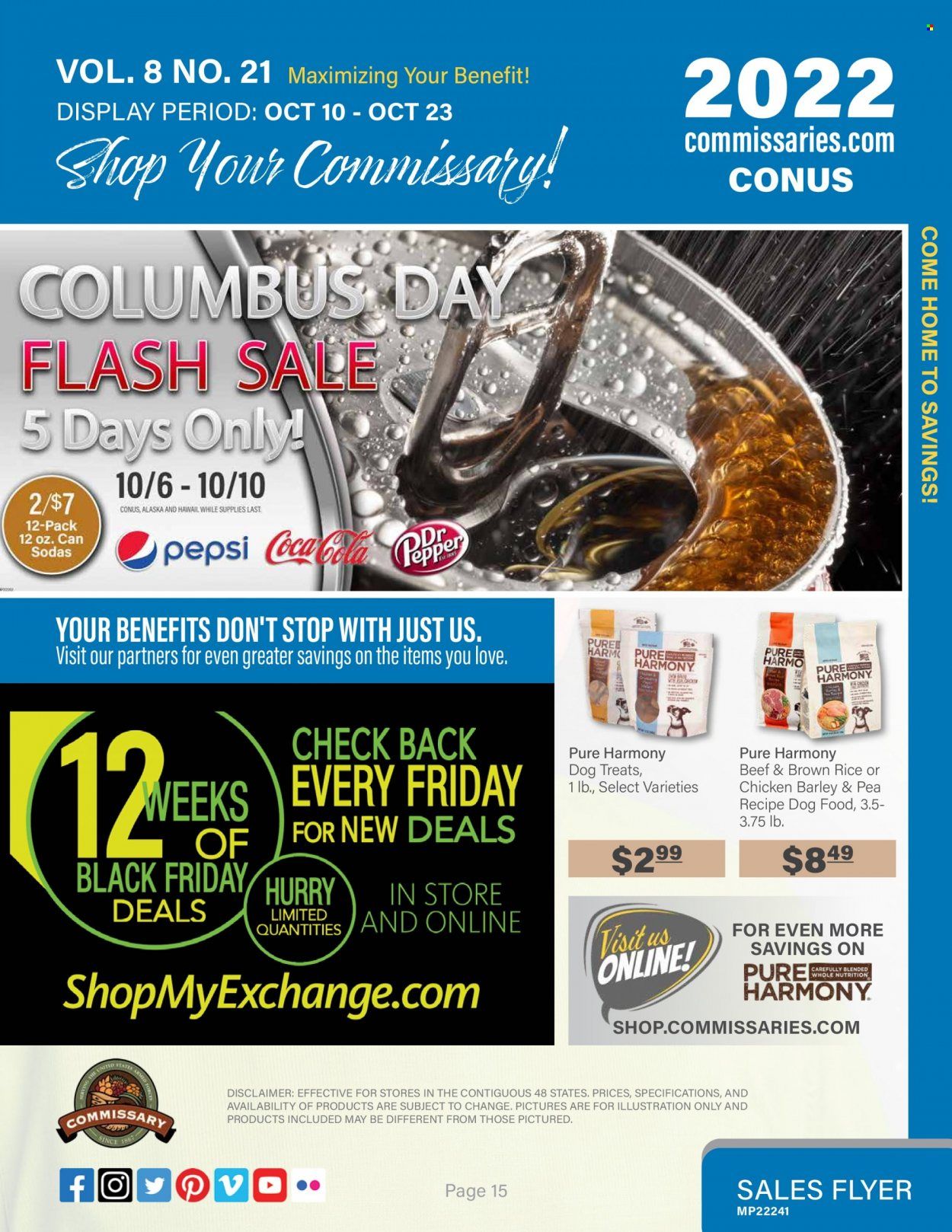 Commissary Weekly Ad Flyer Specials October 10 to October 23, 2022