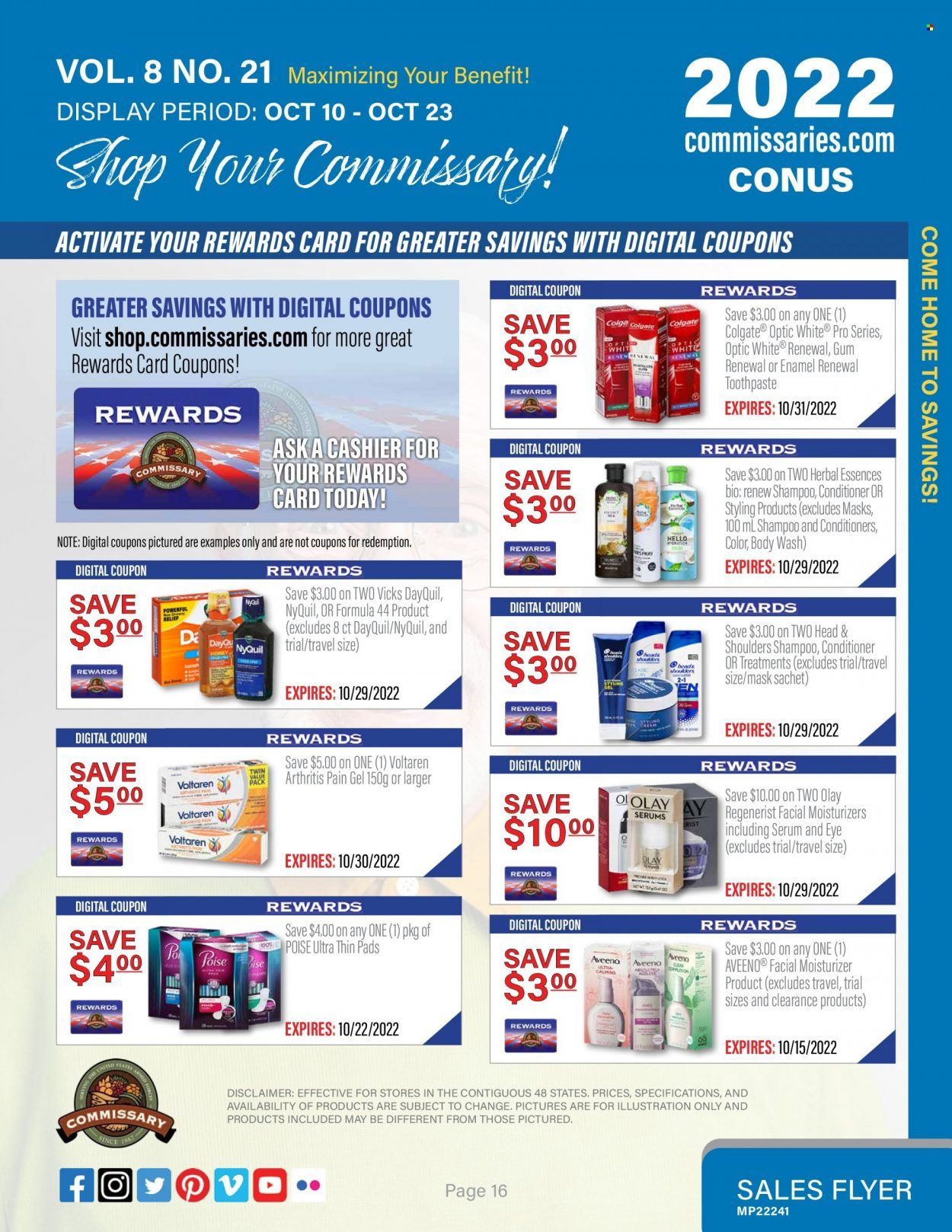 Commissary Weekly Ad Flyer Specials October 10 to October 23, 2022