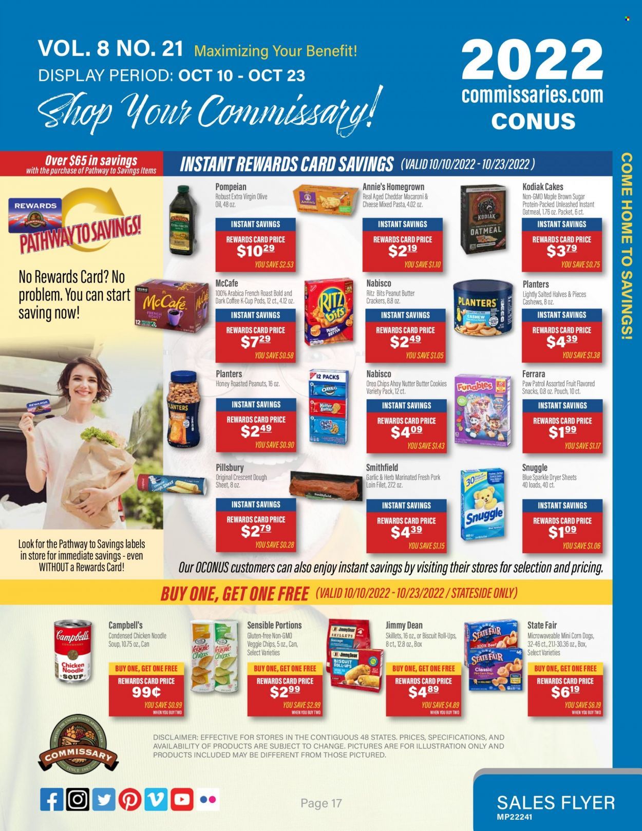 Commissary Weekly Ad Flyer Specials October 10 to October 23, 2022