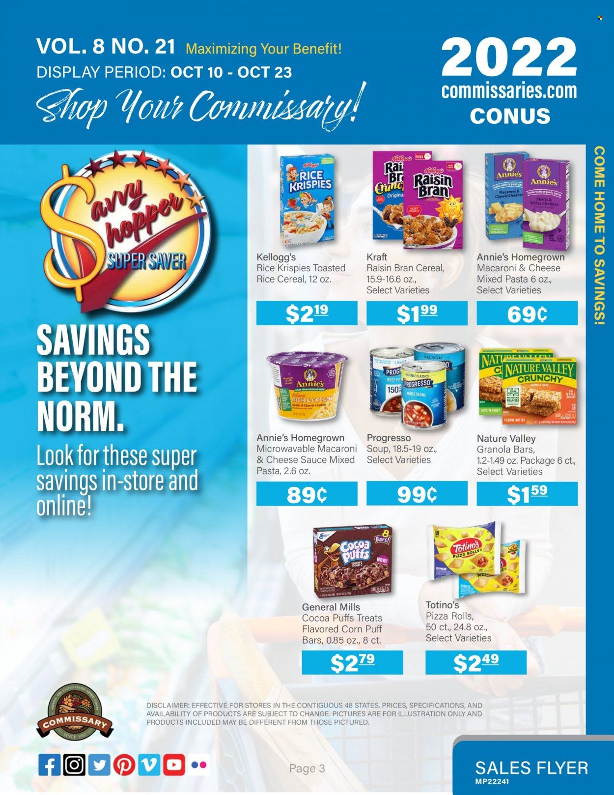 Commissary Weekly Ad Flyer Specials October 10 to October 23, 2022