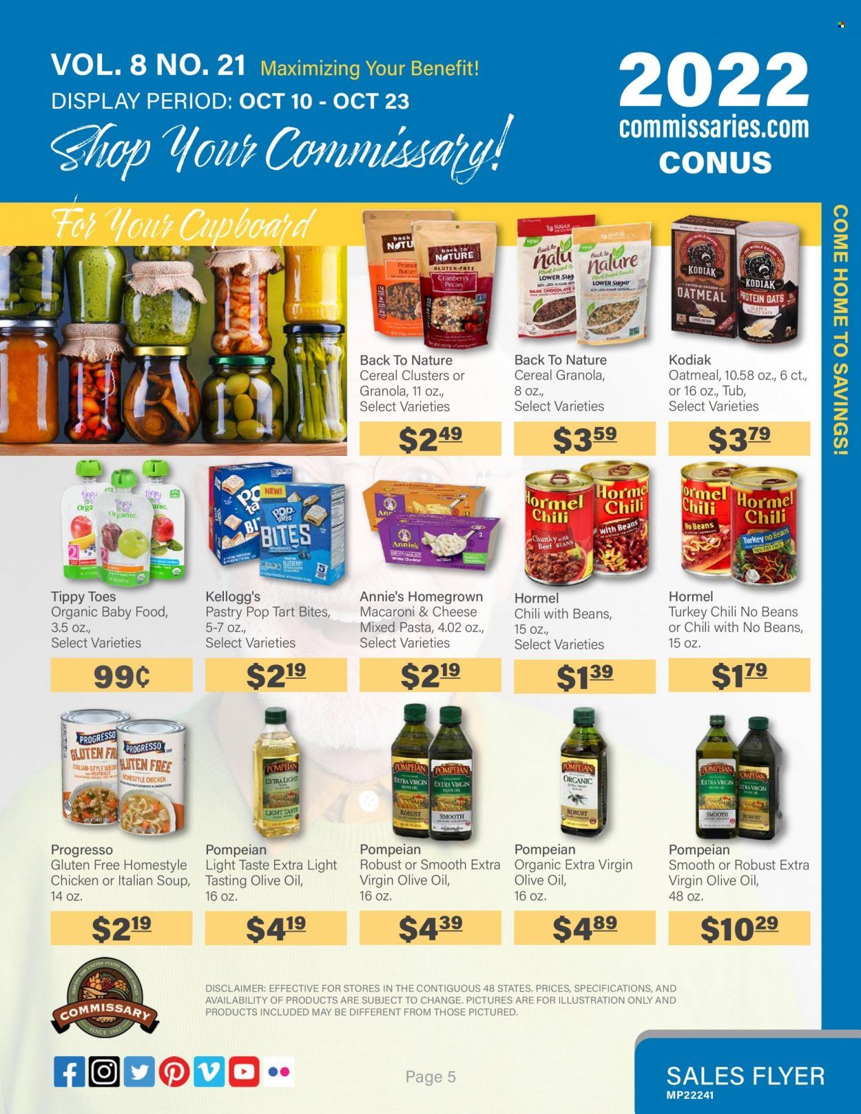 Commissary Weekly Ad Flyer Specials October 10 to October 23, 2022