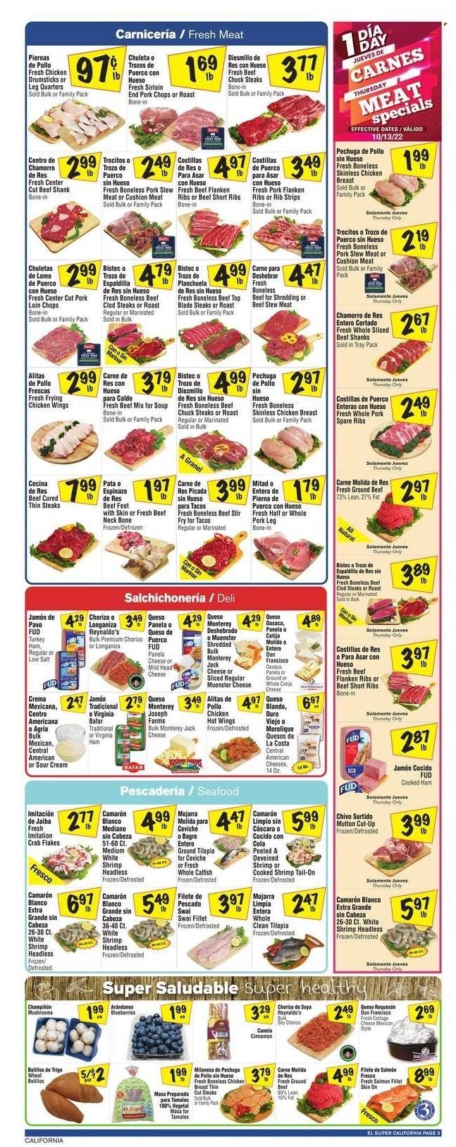 El Super (CA, NM, NV, TX) Weekly Ad Flyer Specials October 12 to October 18, 2022
