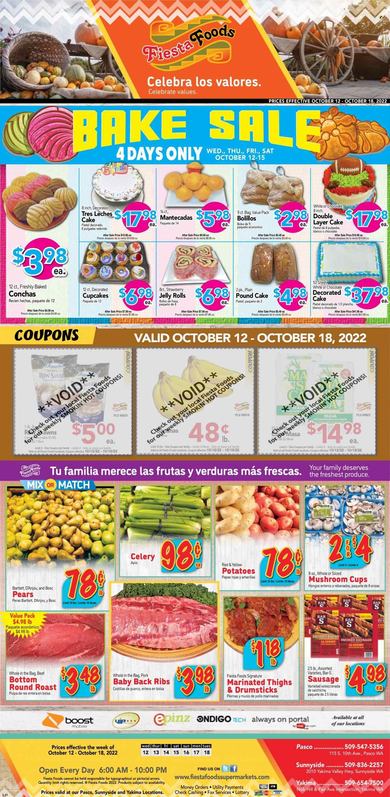 Fiesta Foods SuperMarkets (WA) Weekly Ad Flyer Specials October 12 to October 18, 2022