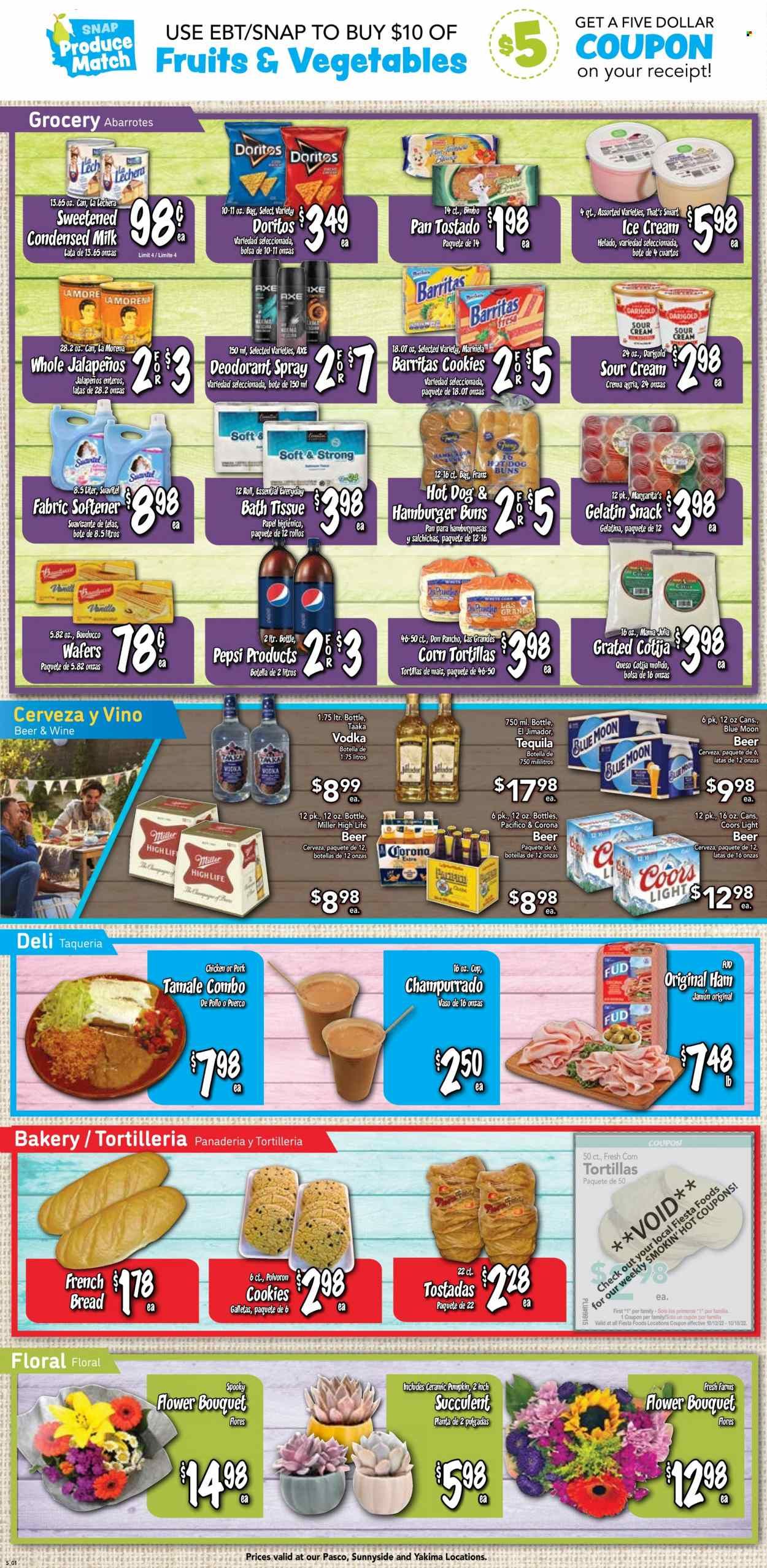 Fiesta Foods SuperMarkets (WA) Weekly Ad Flyer Specials October 12 to October 18, 2022