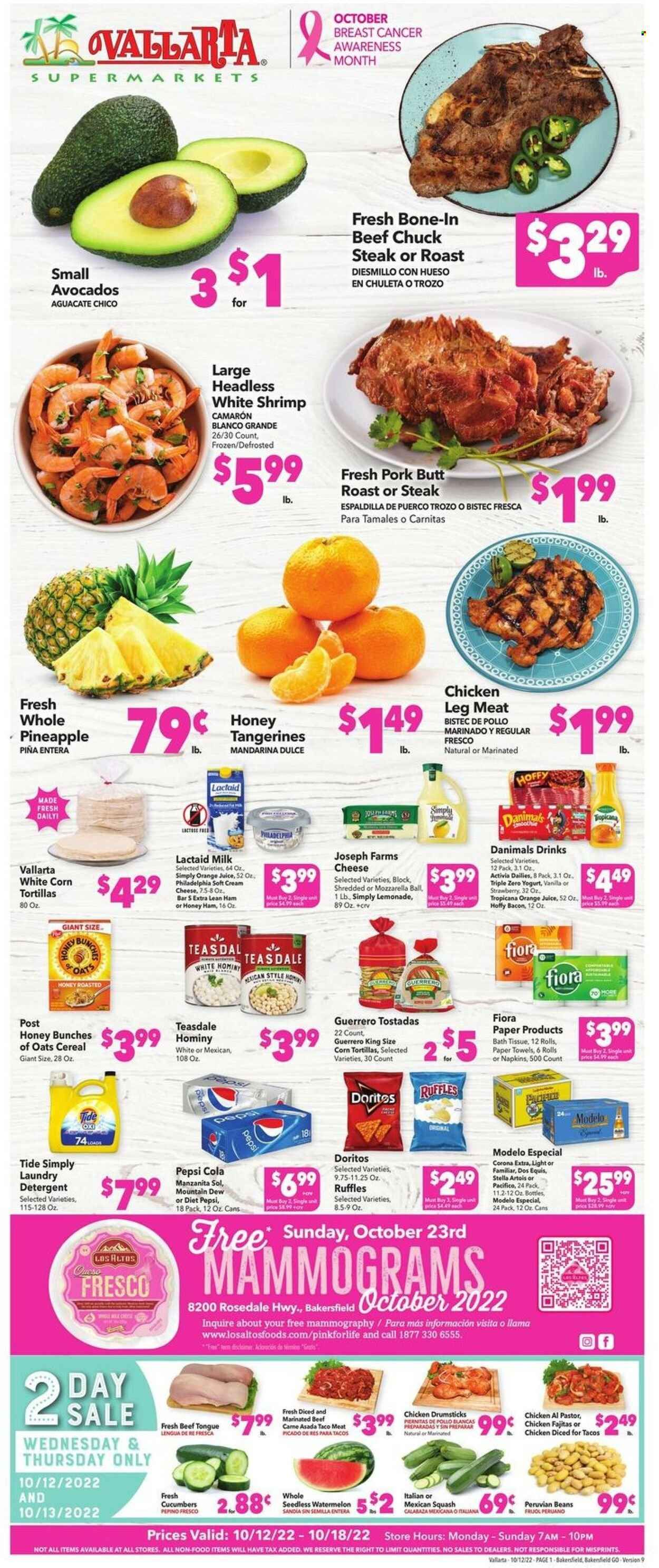 Vallarta (CA) Weekly Ad Flyer Specials October 12 to October 18, 2022
