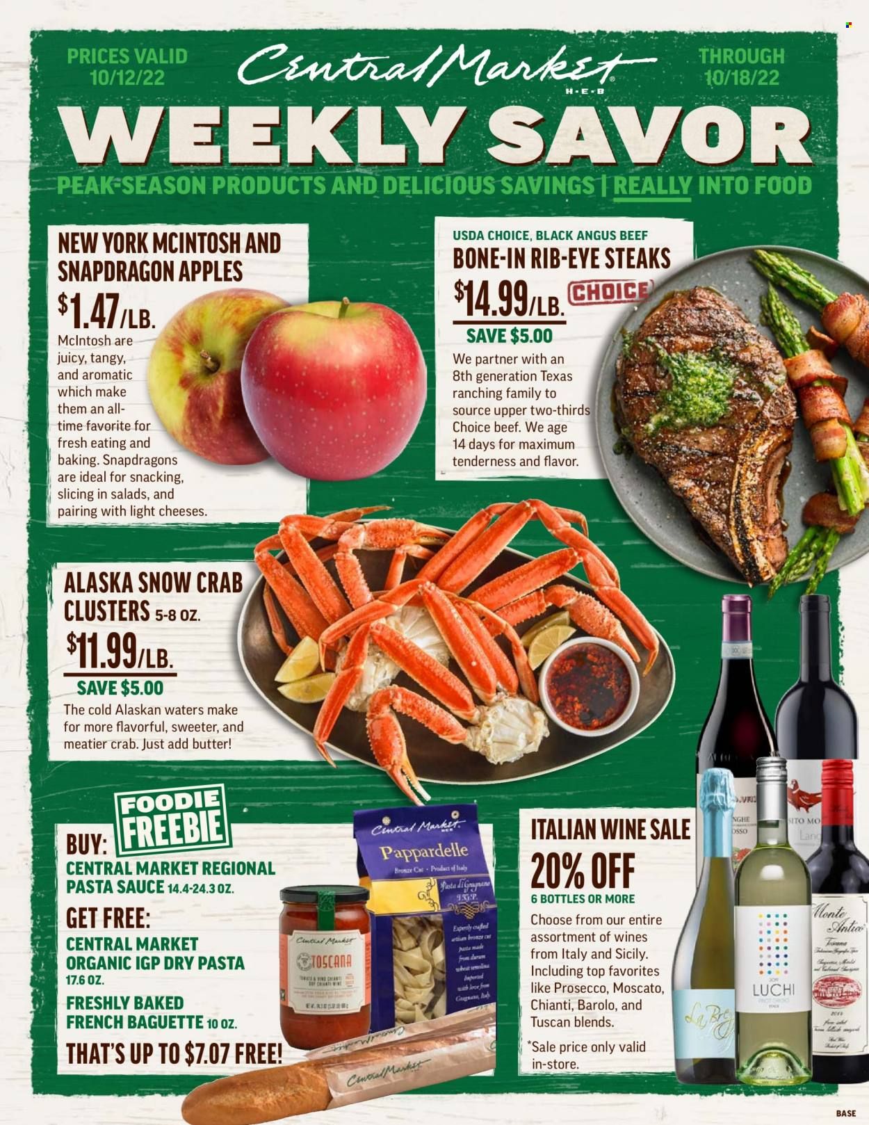 Central Market (TX) Weekly Ad Flyer Specials October 12 to October 18, 2022