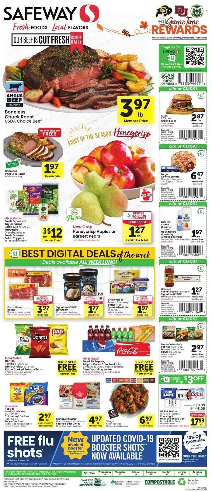 Safeway (CO) Weekly Ad Flyer Specials October 12 to October 18, 2022