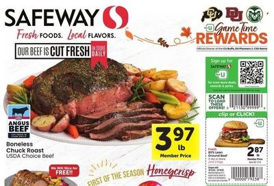 Safeway (CO) Weekly Ad Flyer Specials October 12 to October 18, 2022