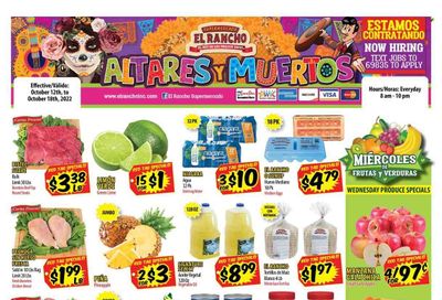 El Rancho (TX) Weekly Ad Flyer Specials October 12 to October 18, 2022