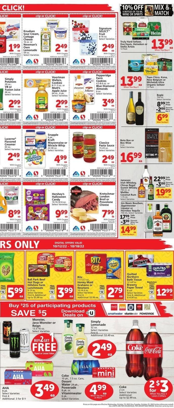Safeway (AZ, CO, ID, MT, NE, NM) Weekly Ad Flyer Specials October 12 to October 18, 2022