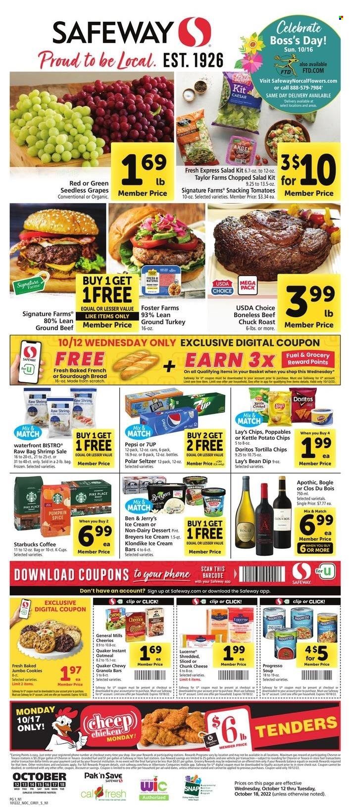 Safeway (CA, HI, OR, WA) Weekly Ad Flyer Specials October 12 to October 18, 2022